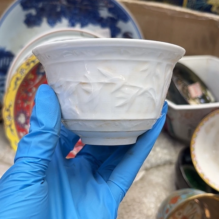 瓷片瓷器摆件 瓷器摆件