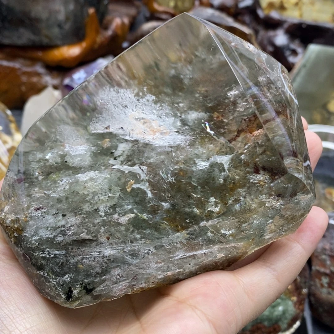 珠宝半成品水晶未镶嵌