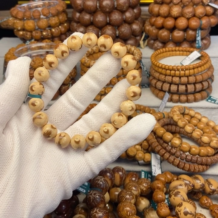 紫金鼠手串紫金鼠熊猫三叶草10