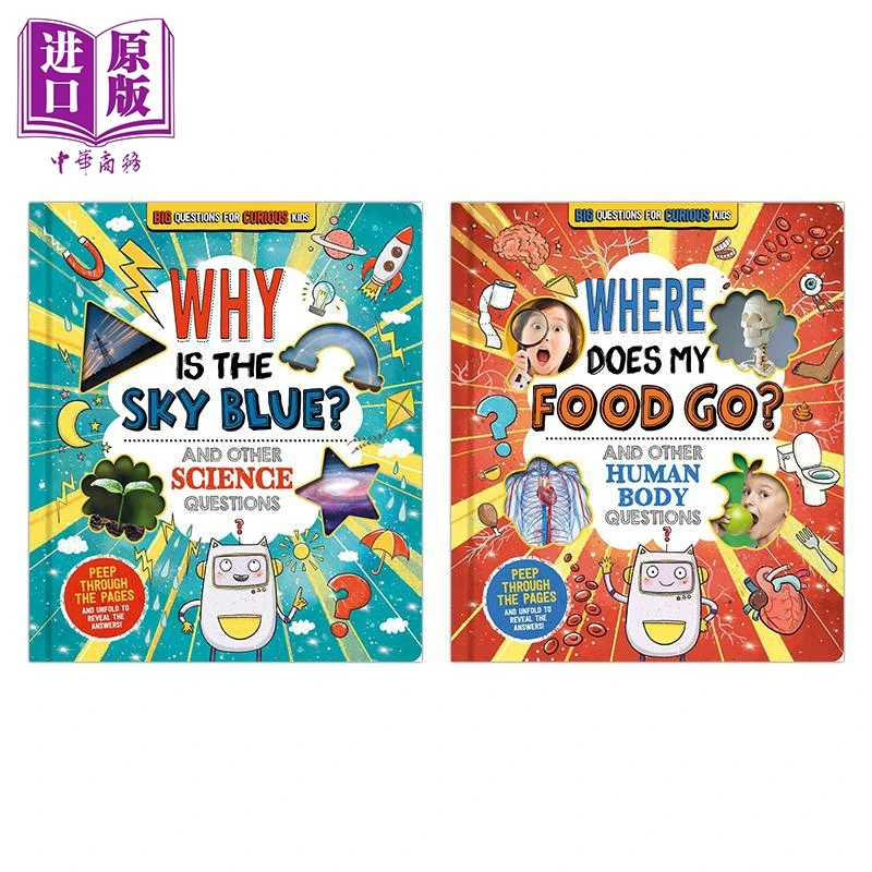 【中商】好奇孩子们的有趣科普2册 Fascinating Facts for Curiou