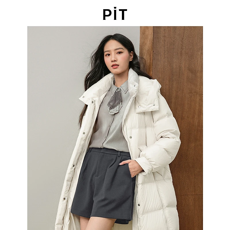 pit经典复古灰衬衫女2024秋冬新款通勤百搭显瘦叠穿B备上衣