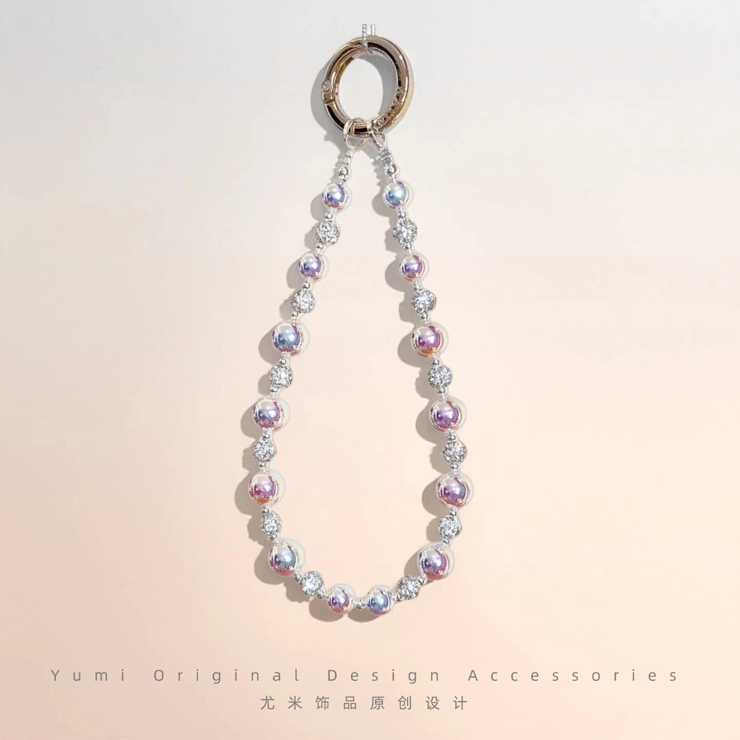 卡庭【设计师手作】高端女款手机挂件绳链简约系列-通勤搭配L2075