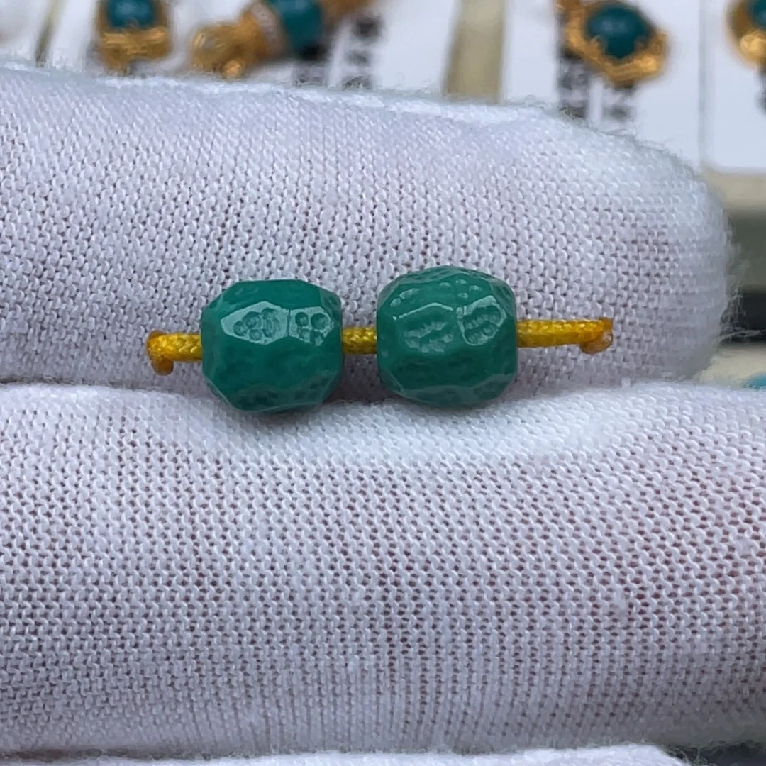 未镶嵌绿松石挂件6.8mm