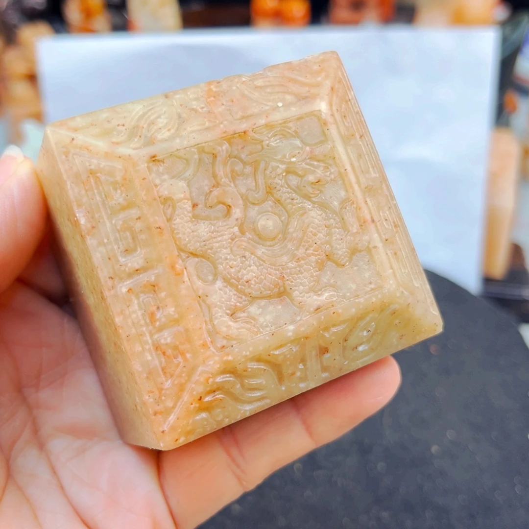 寿山石捡漏瑕疵品6*6