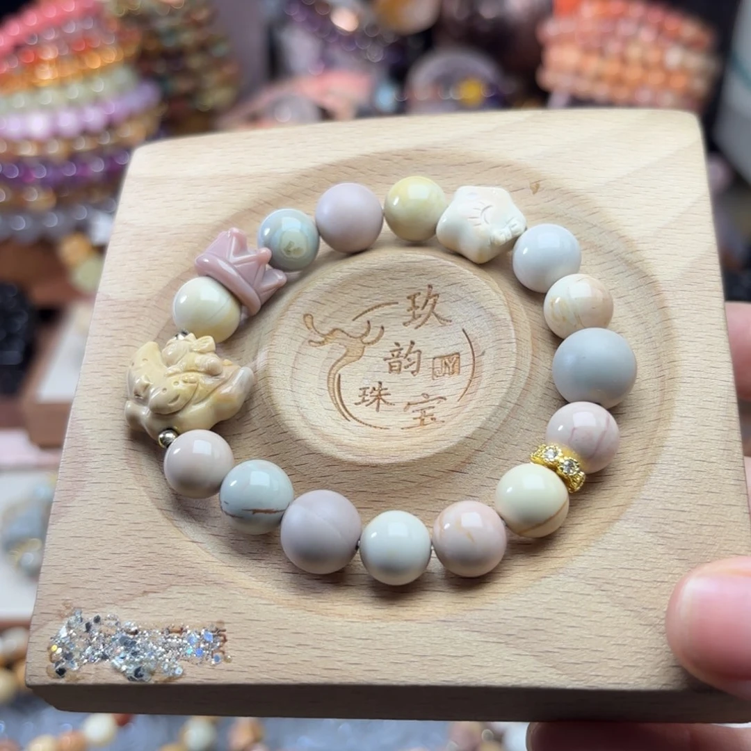 未镶嵌石英质玉珠宝半成品