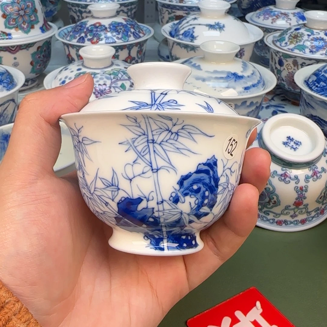 彦祖纯手工手绘茶具152