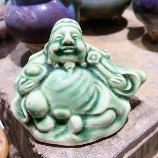 瓦当摆件摆件茶茶包陶瓷