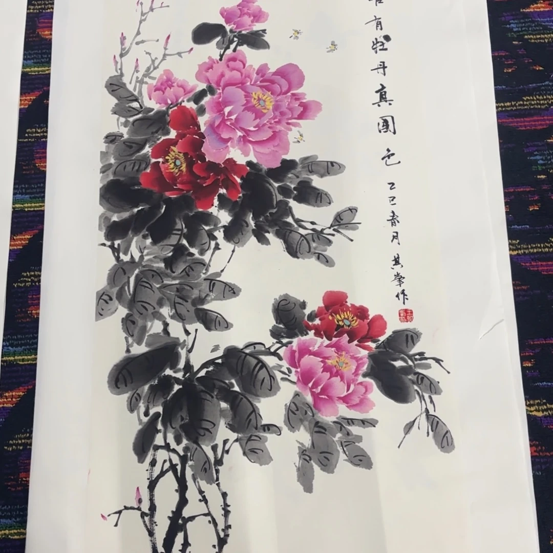 国画国画老师作品刘