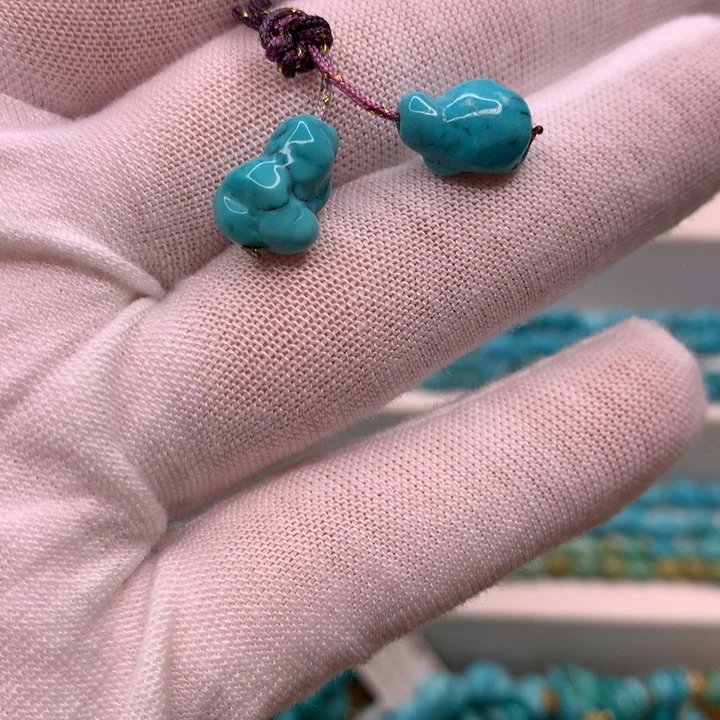 绿松石未镶嵌原矿