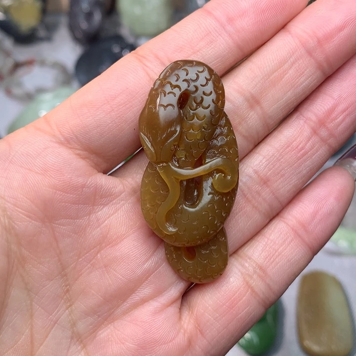 和田玉挂件未镶嵌