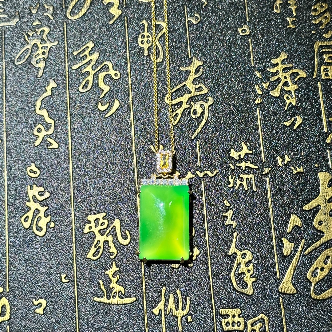 K483无事牌吊坠项链（无礼盒）