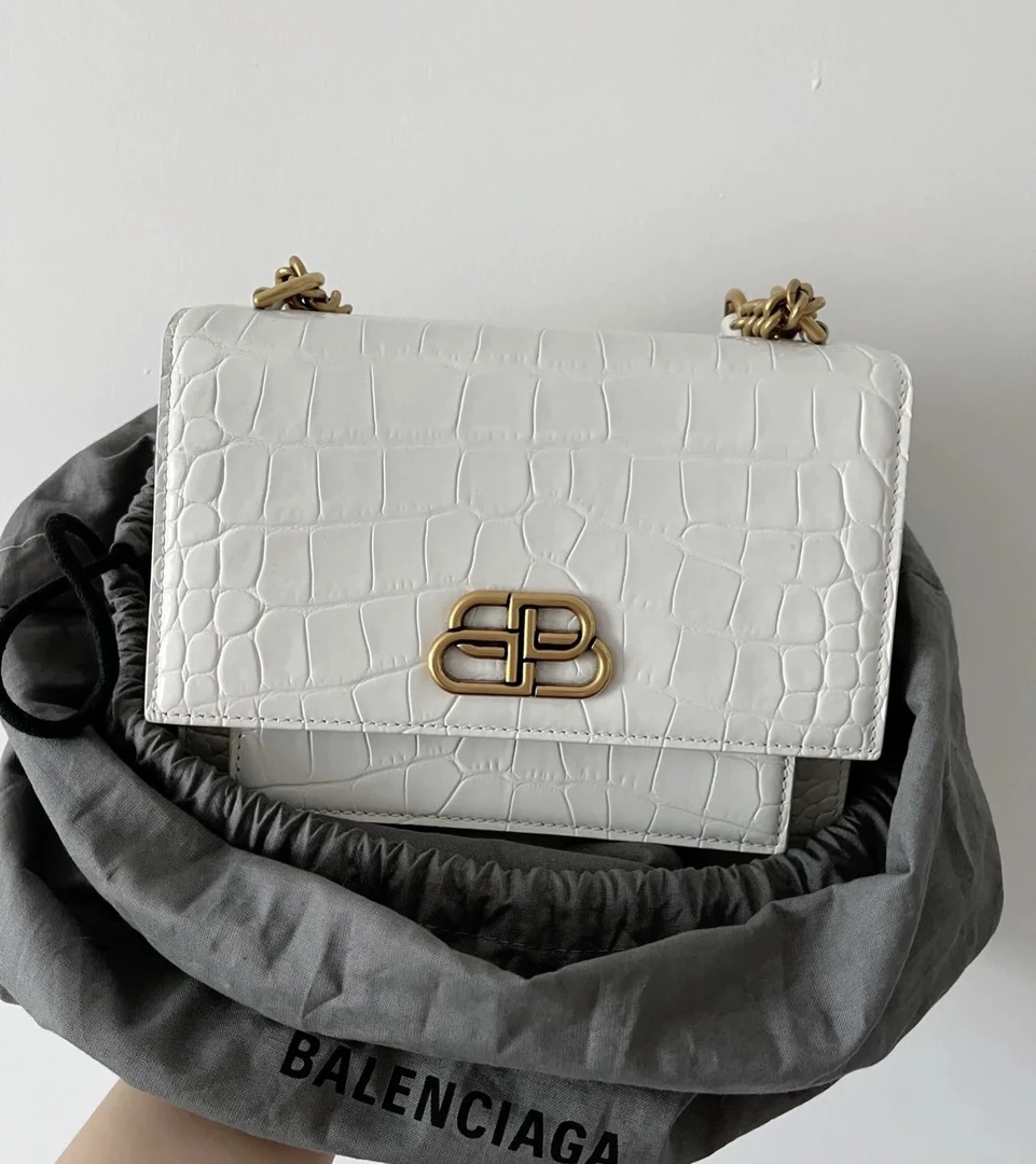 95新 Balenciaga/巴黎世家 巴黎世家单肩斜挎包/12321392