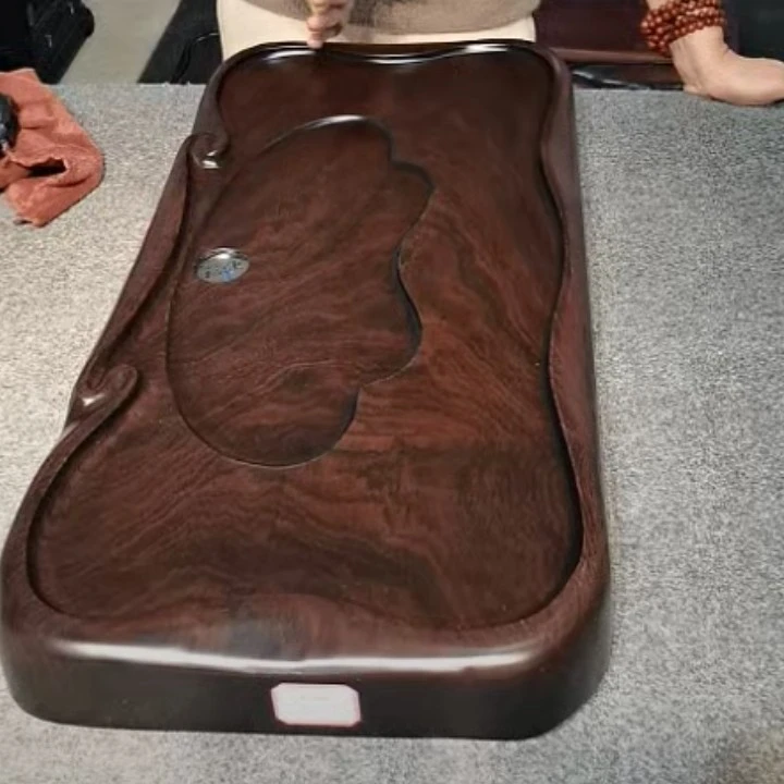 黑檀木，茶盘，63-30-5 （拍完截图）