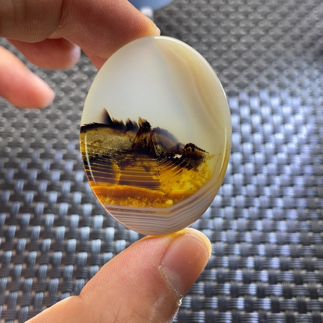 孤***狼玛瑙/玉髓未镶嵌颈饰