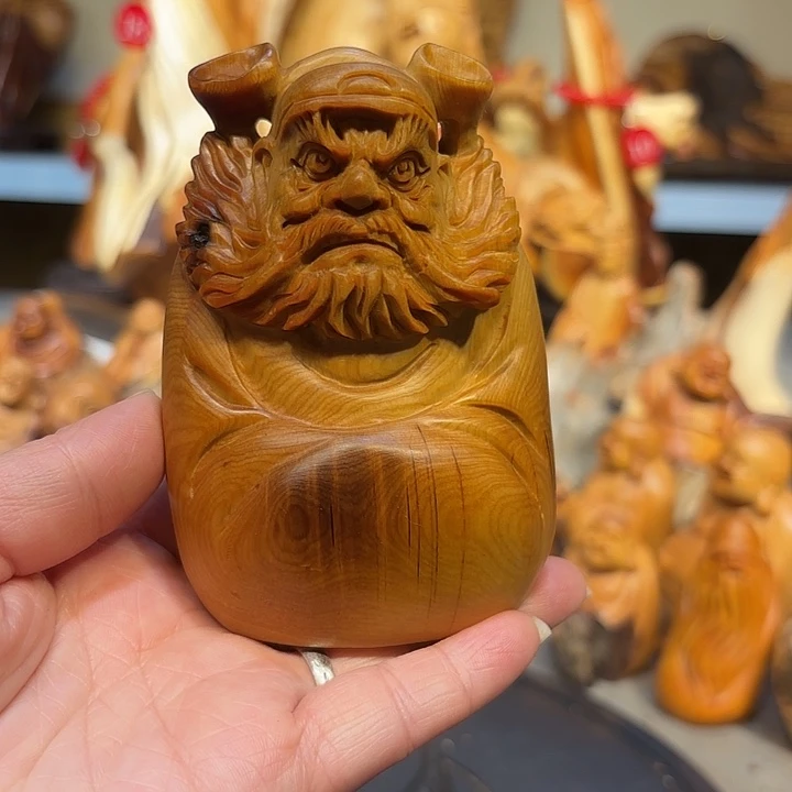 柏木太行崖柏钟馗