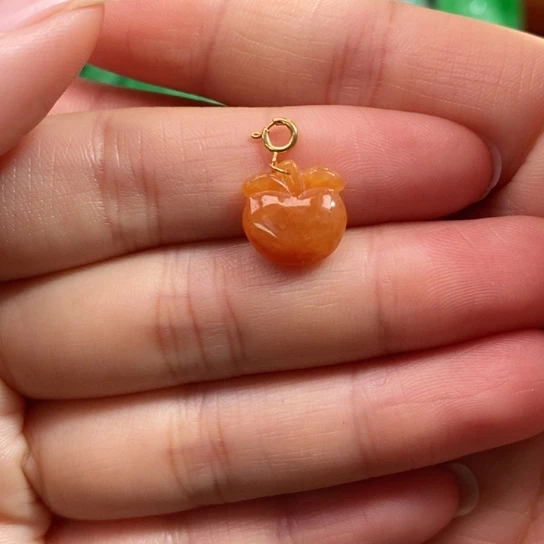 颈饰未镶嵌翡翠吊坠