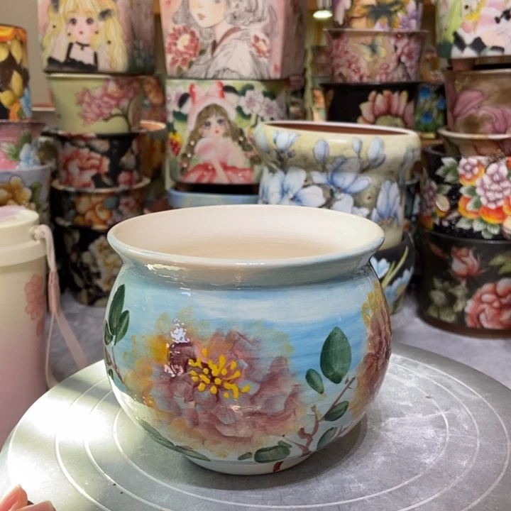 景德镇艺术手绘作品