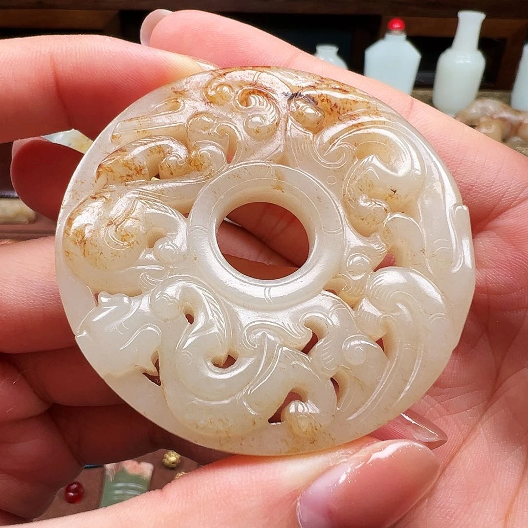 颈饰未镶嵌和田玉