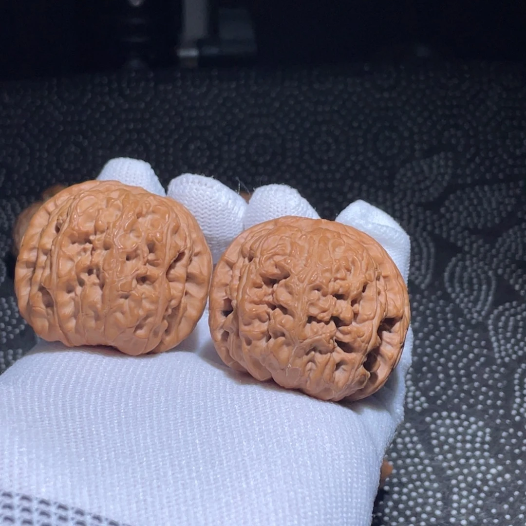 文玩核桃吊坠42全品橘皮大粗筋