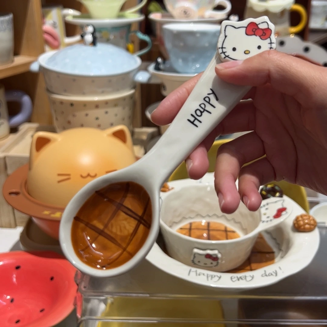 焦糖kt勺子随机两个