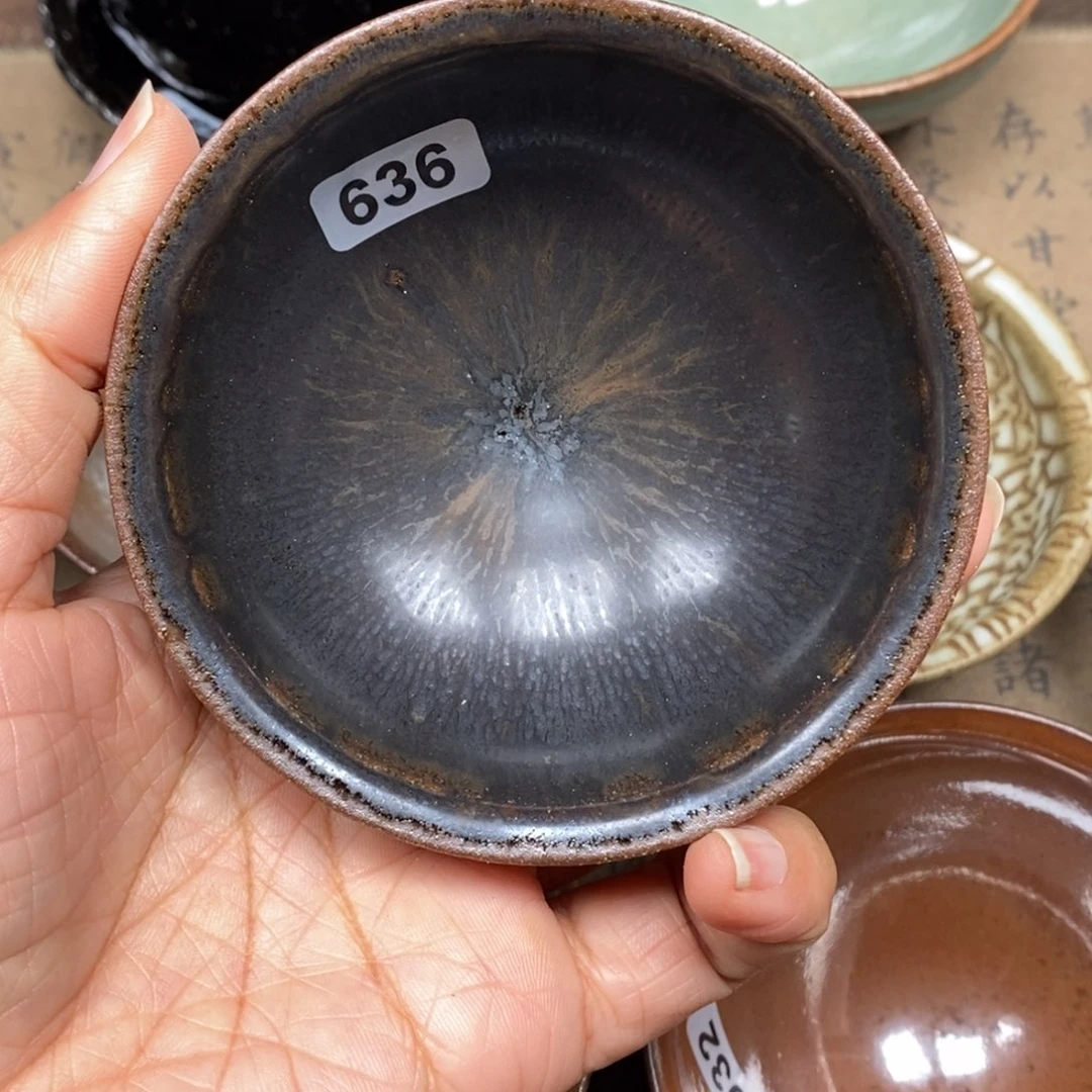 茶盏龙窑柴烧自然还原636