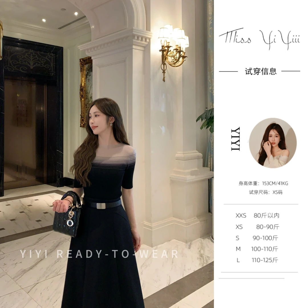 【巴黎之恋】<YiYiii>小个子时尚百搭上衣轻法显瘦设计感半身裙
