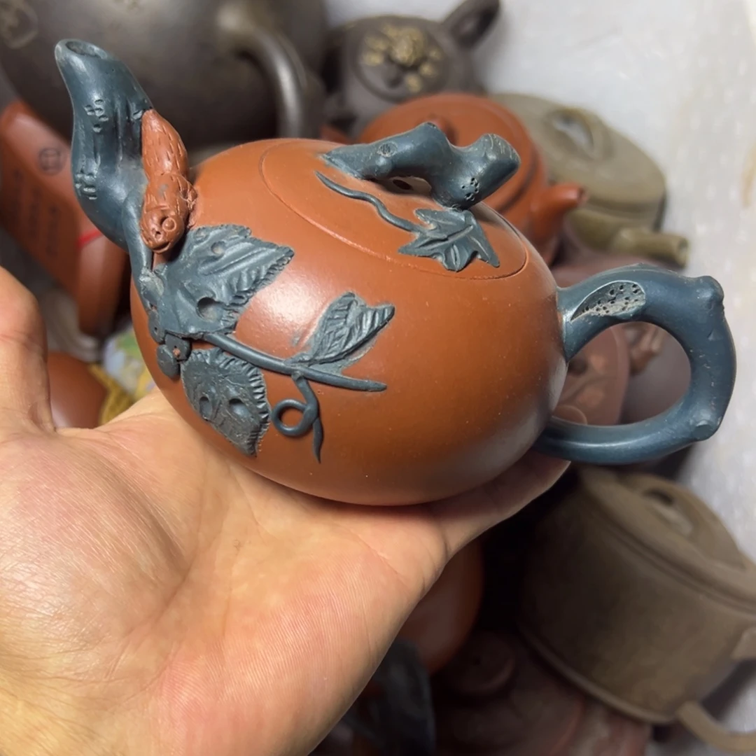 紫砂茶壶宜兴原矿紫砂壶300毫升容量