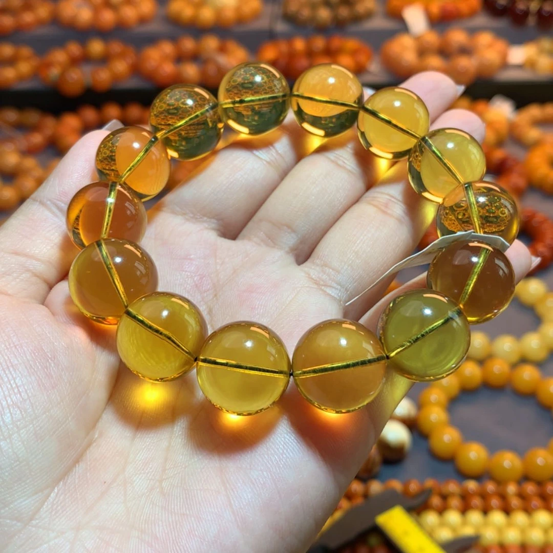 【闪购商品】手串蓝珀未镶嵌蜜蜡手串