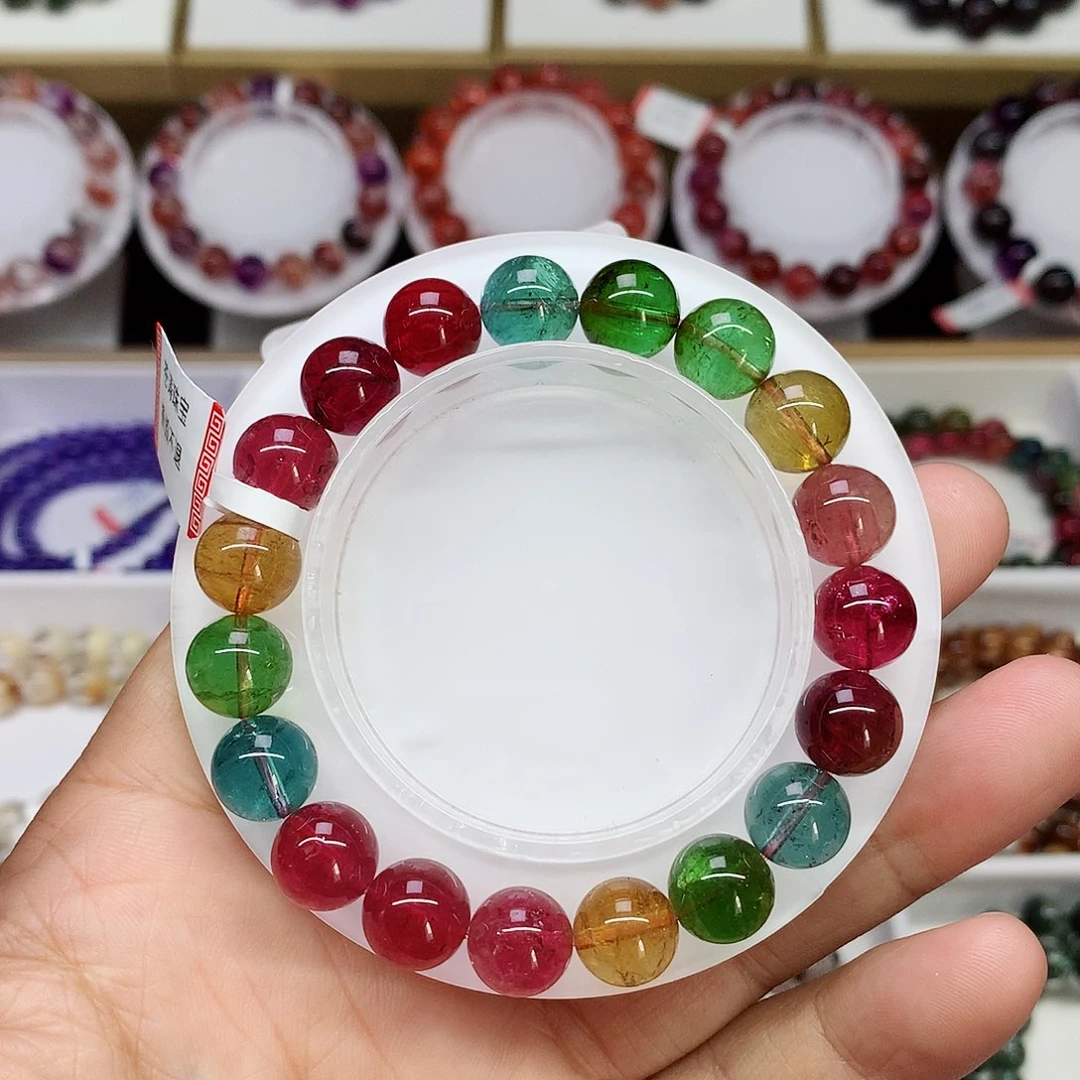 未镶嵌手链碧玺碧玺