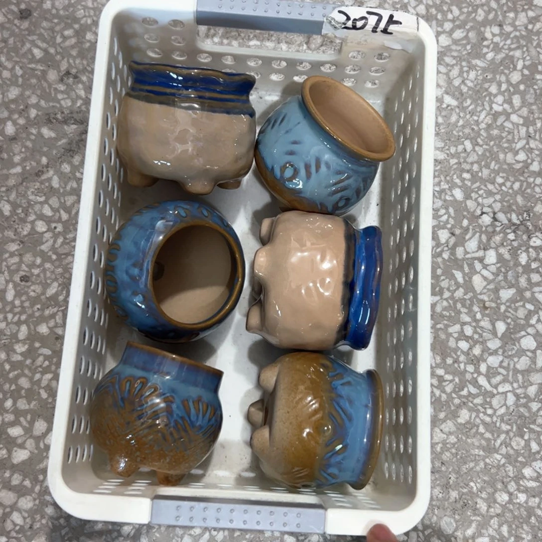 陶瓷多肉小花盆@@2075