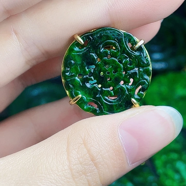 翡翠银S925镶嵌颈饰多样性