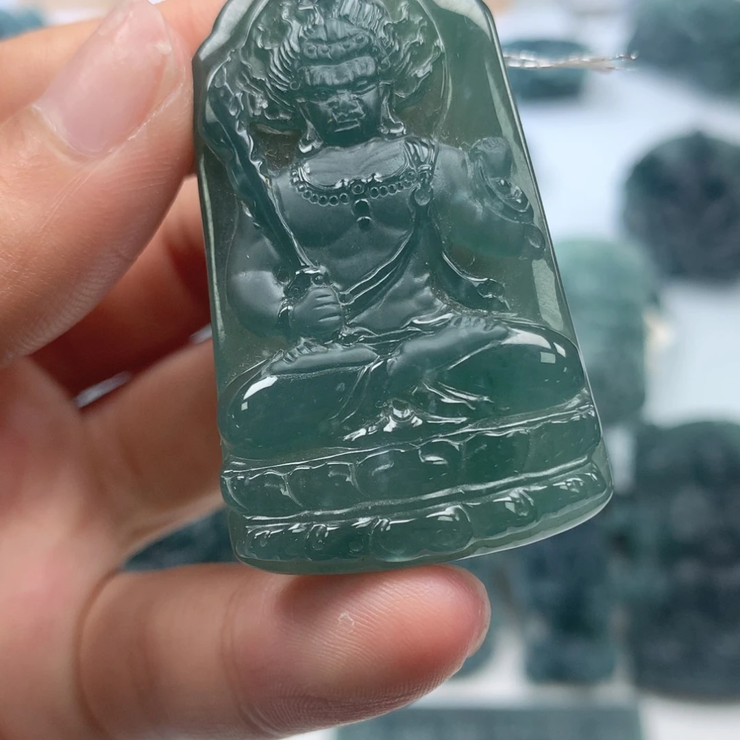 翡翠未镶嵌颈饰天然翡翠