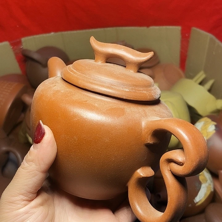 全手工制作宜兴紫砂手工茶壶