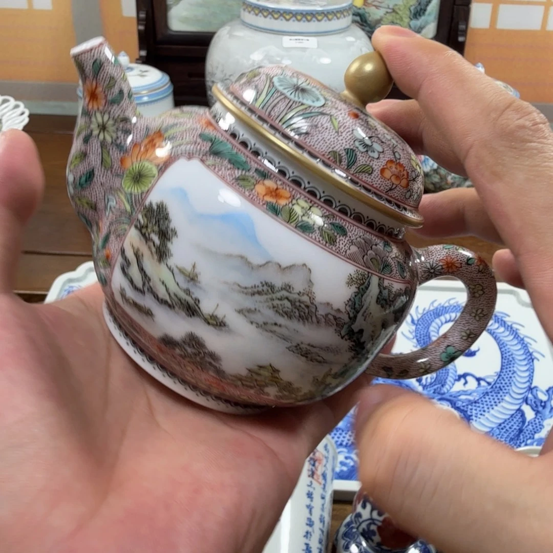 大***头全手工全手绘陶瓷