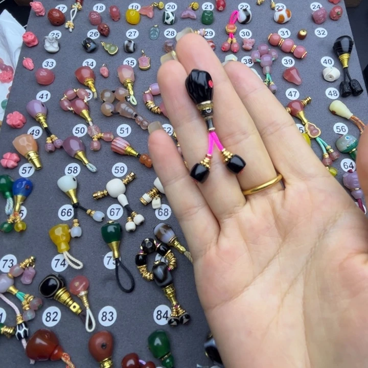 玛瑙/玉髓未镶嵌三通