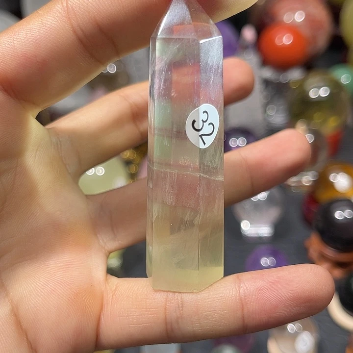 未镶嵌水晶珠宝半成品微瑕7.2