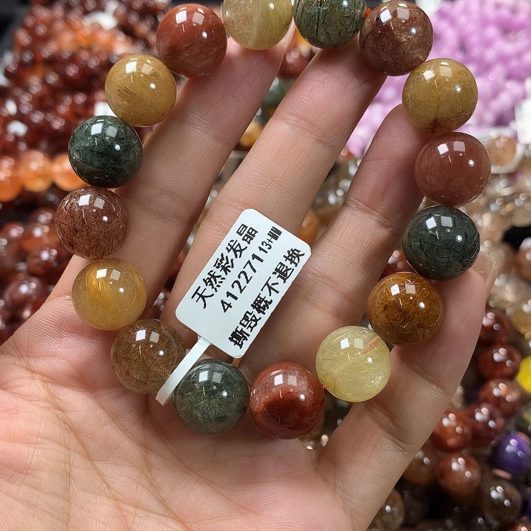 水晶手链未镶嵌，