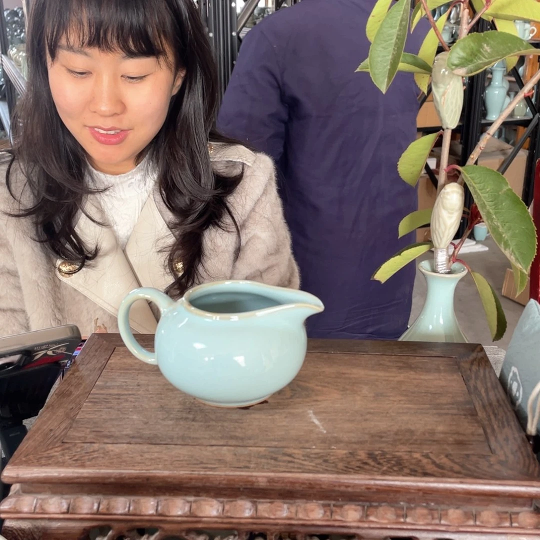 瓷片天青容天公道