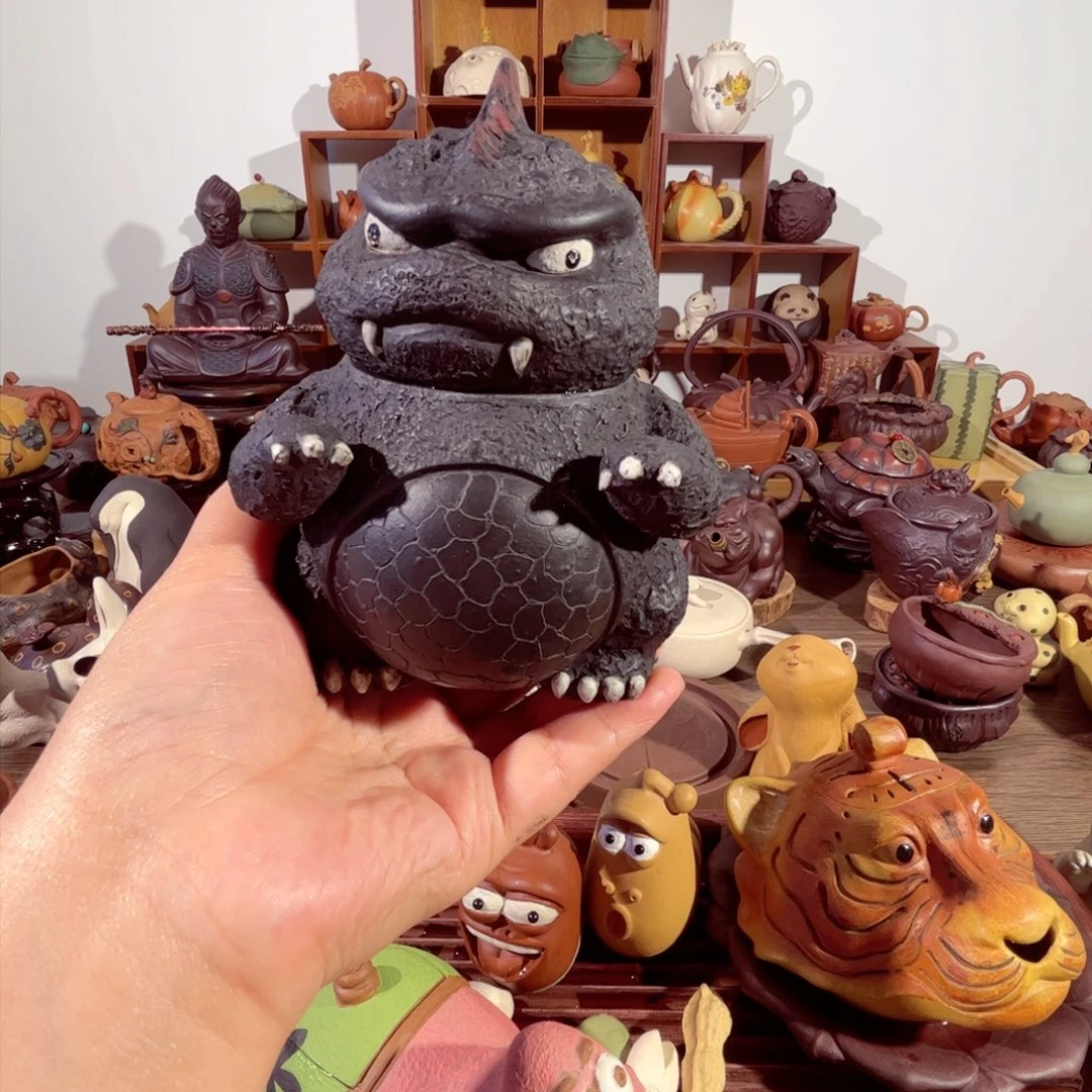 紫砂茶壶二****～纯手工制作过程非常