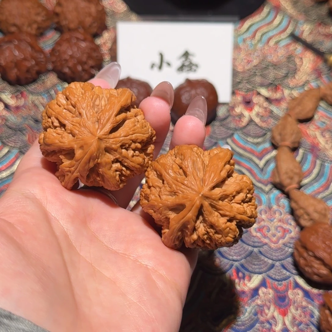 把件核桃354号47大粗筋文玩核桃