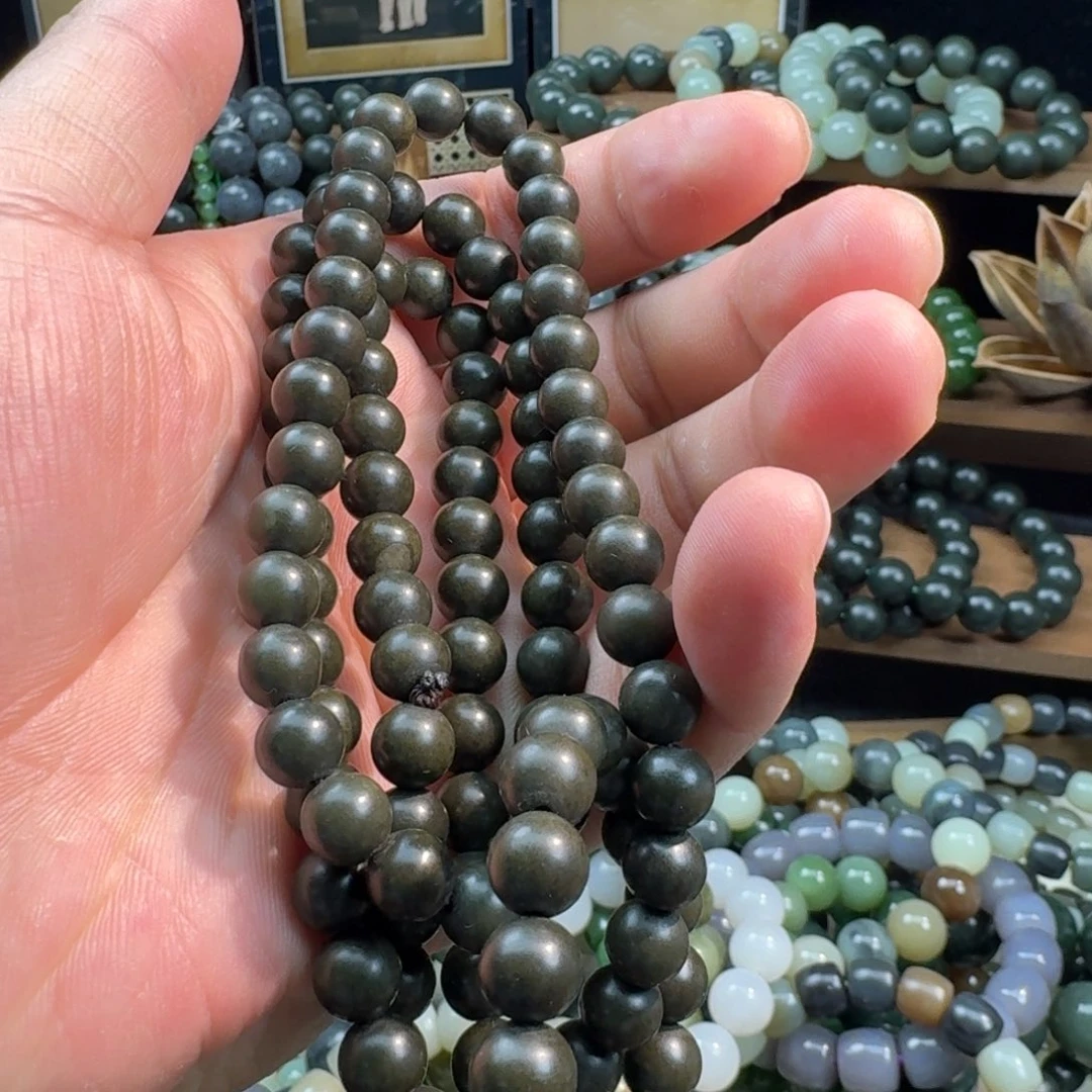 和田玉手链未镶嵌