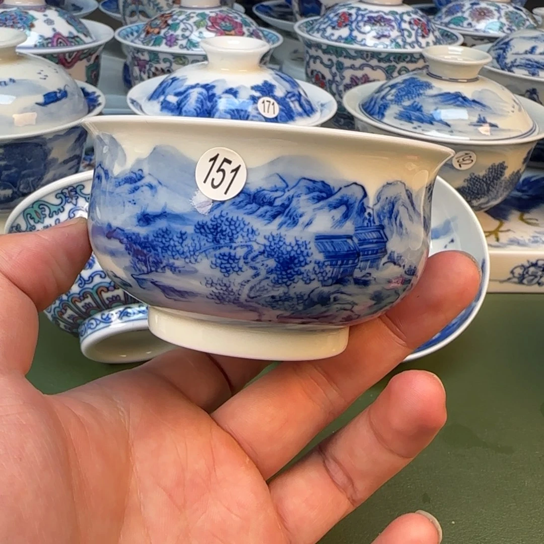 景德镇手工手绘茶具151