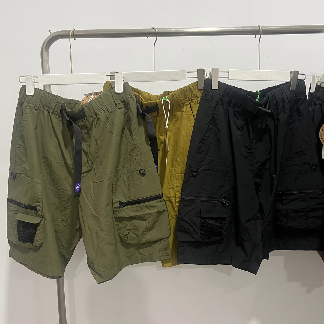 50020休闲短裤夏季露营山系潮流街头风格大口袋宽松五分裤