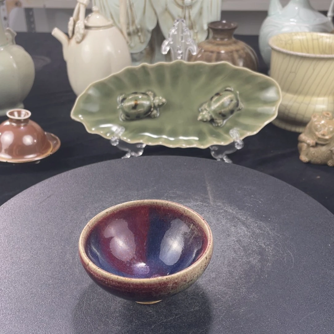 摆件瓷器，侧看咯了，122