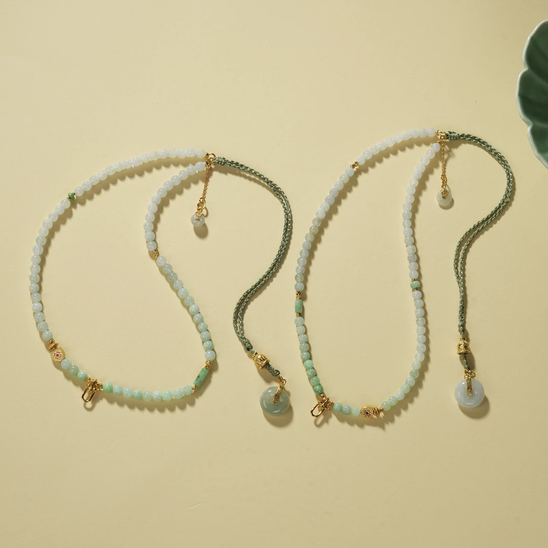 【云上好物】翡翠DIY万能链-多样性发一件-5mm DS79642-29（JG）