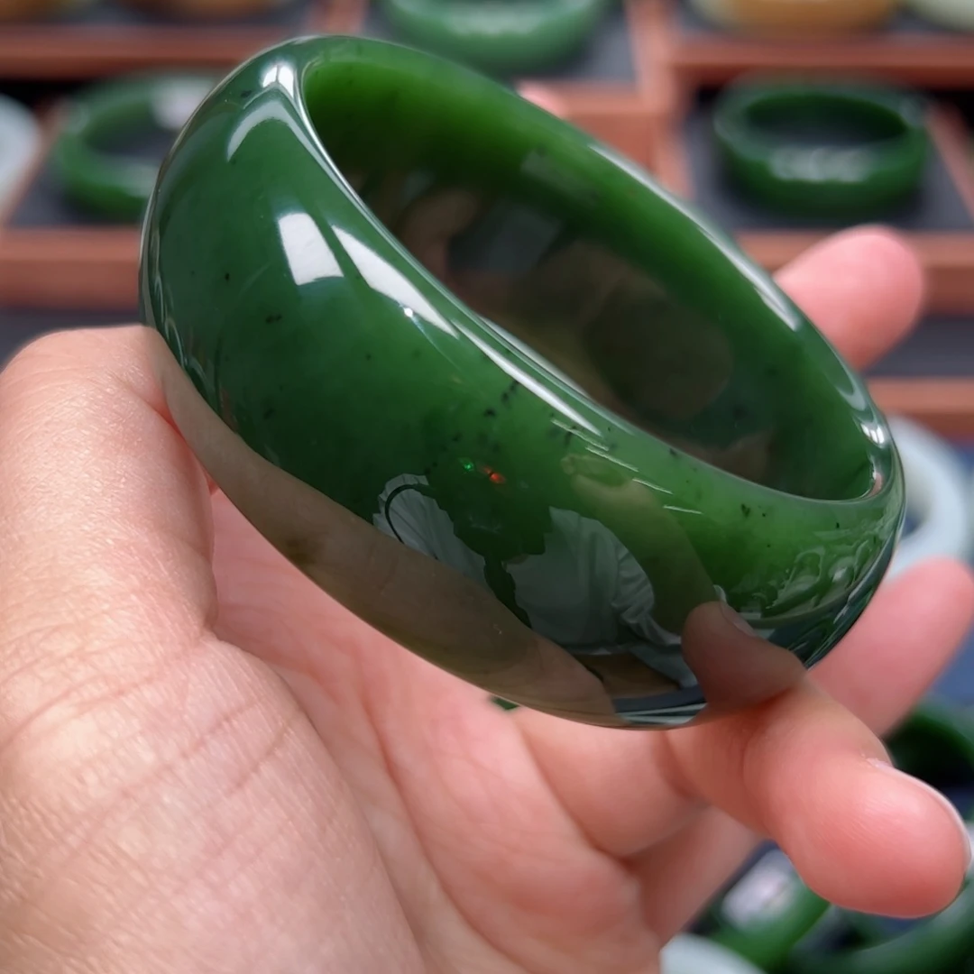 未镶嵌手镯和田玉（碧玉）5960