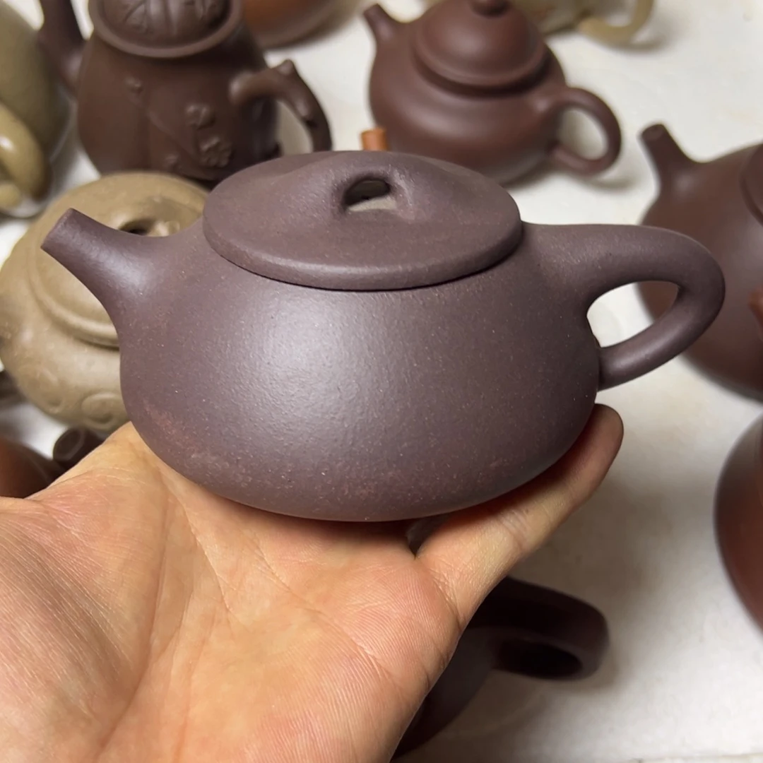 紫砂茶壶宜兴原矿紫砂壶200毫升容量