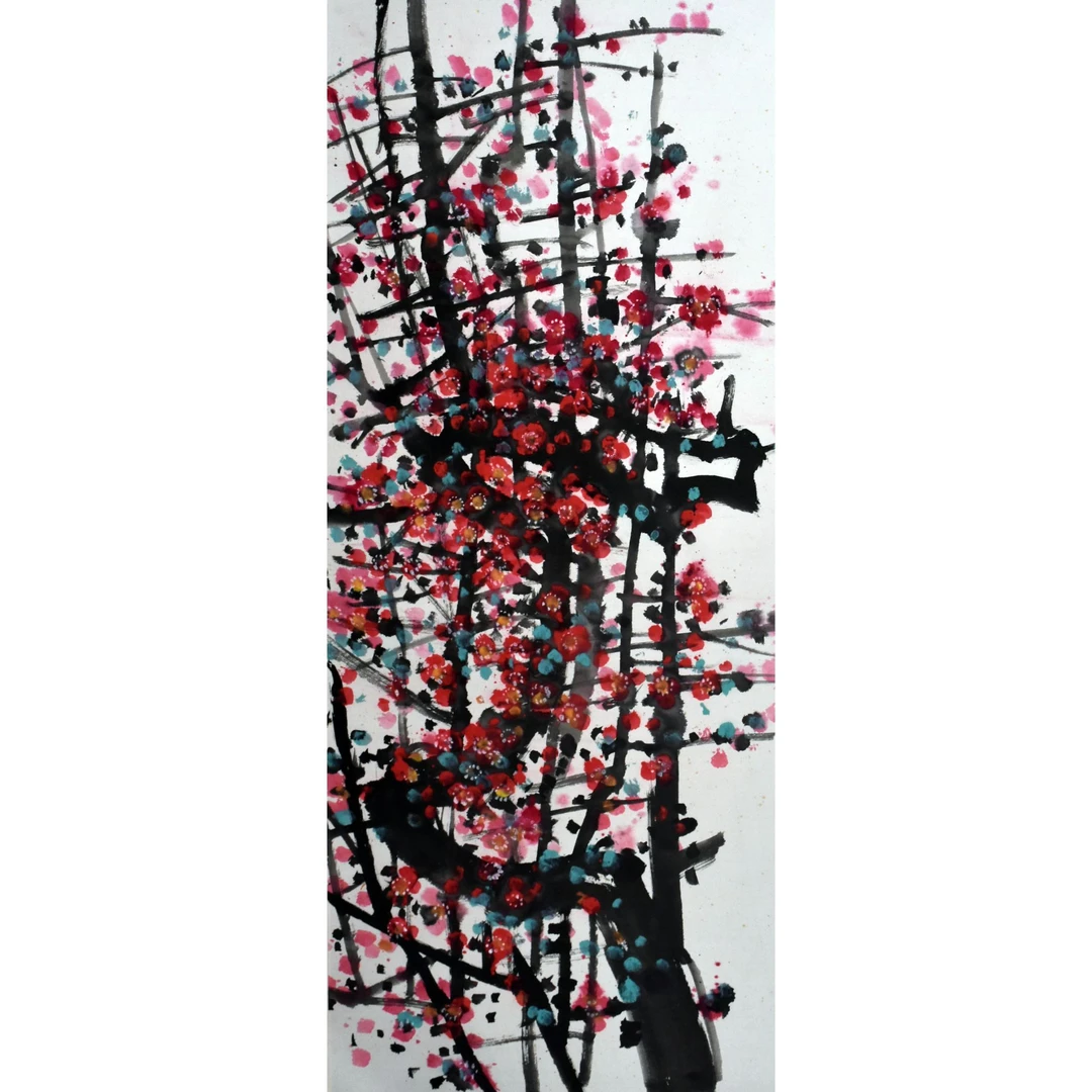 HM9271 晴妍 139×68 纸本立轴 8.4平尺