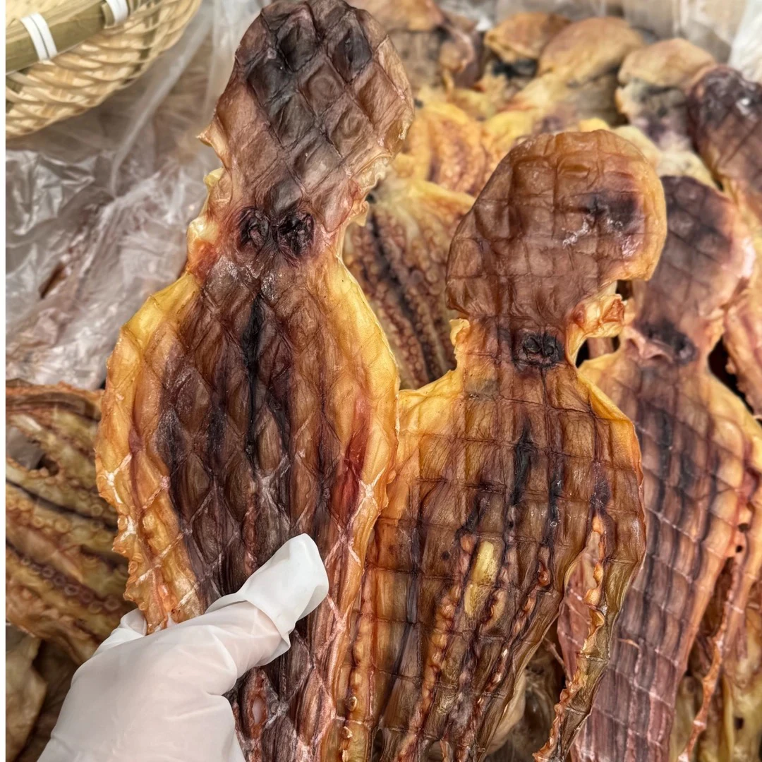 北海淡晒章鱼干八爪鱼整只深海食材煲汤焖肉焗饭佳品