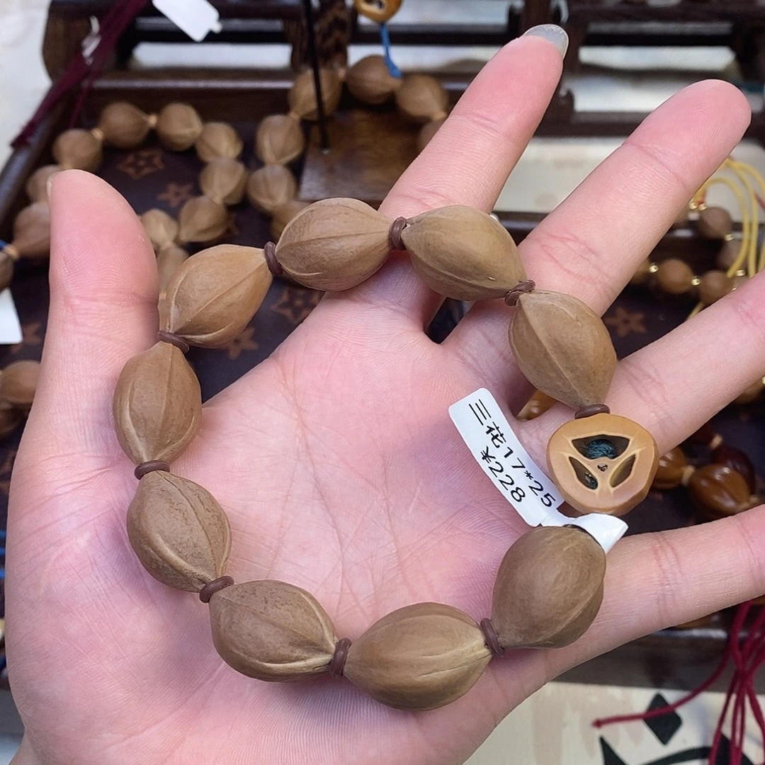 橄榄核手串/手链三花17*25